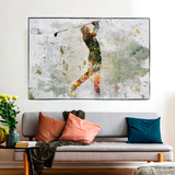 Tiger Woods Canvas Wall Art: Uniquely Captivating Décor