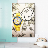 Time is Money Poster - A Motivational Reminder for Success