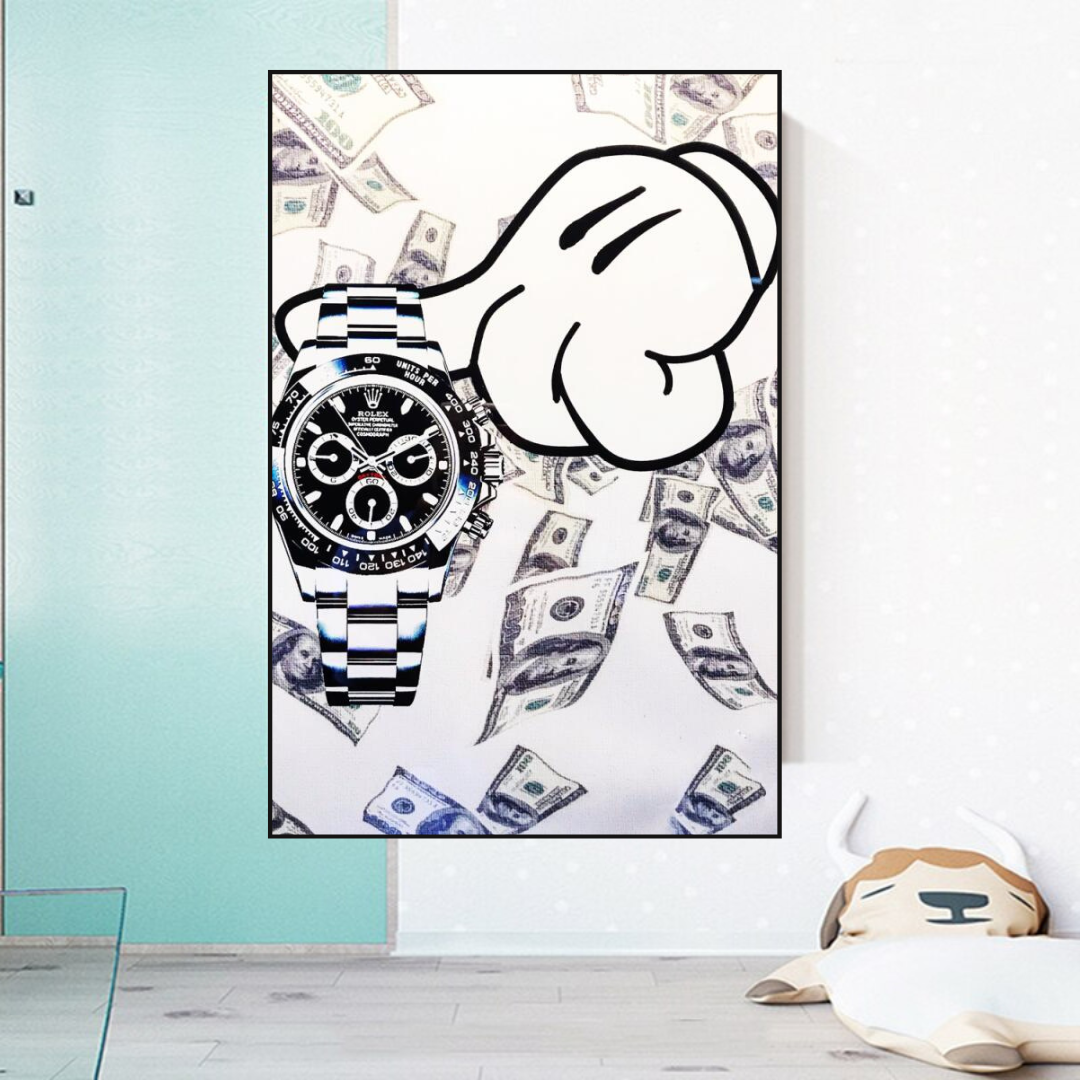 Time is Money Poster - Faites en sorte que chaque seconde compte