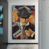 Tommy Shelby Peaky Blinders Drama Leinwand-Wandkunst