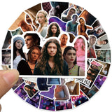 Trendy TV Series Euphoria Stickers Pack | Famous Bundle Stickers | Waterproof Bundle Stickers