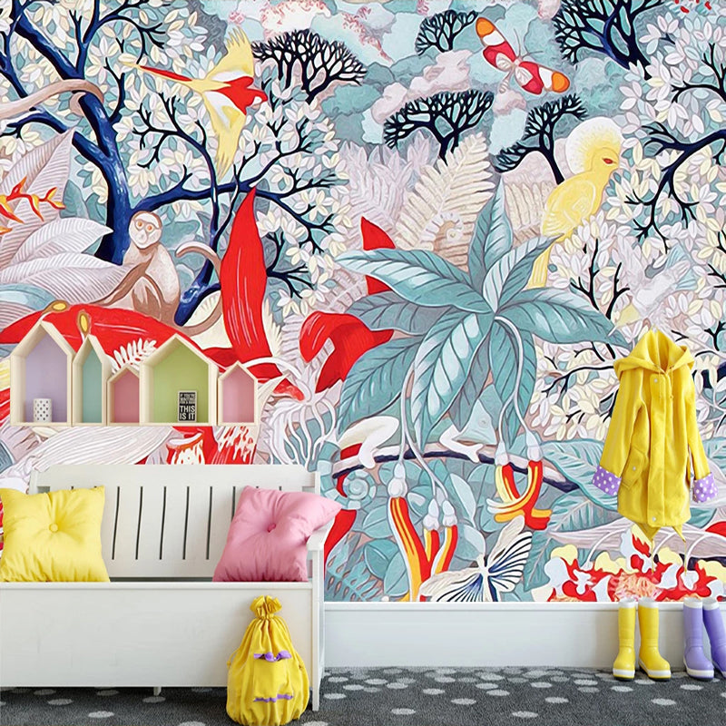 Papier peint Tropical Color of Life : vibrant et exotique