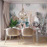 Tropical Plants Rainforest Leaves Wallpaper Mural