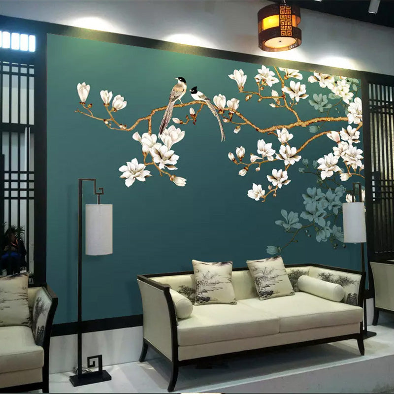 Tropical Tree Wallpaper Mural: Authentic Nature Design