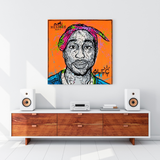 Tupac-Poster: Offizielle Hommage an die Hip-Hop-Ikone