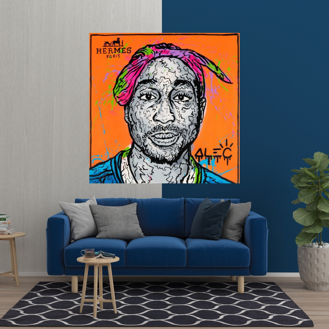 Tupac Poster: Official Tribute to the Hip-Hop Icon