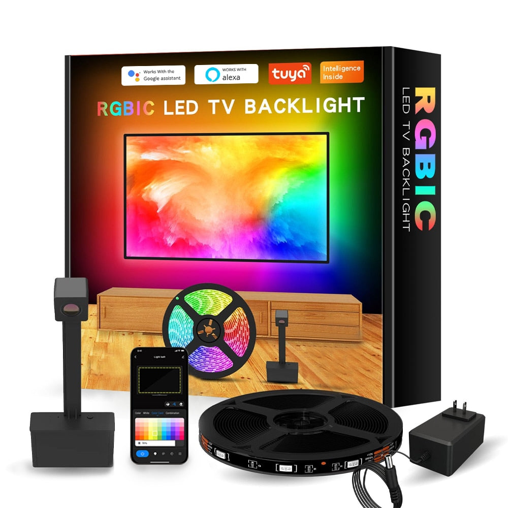 TV Backlight LED - WiFi APP Music Sync Ambient Light Strip