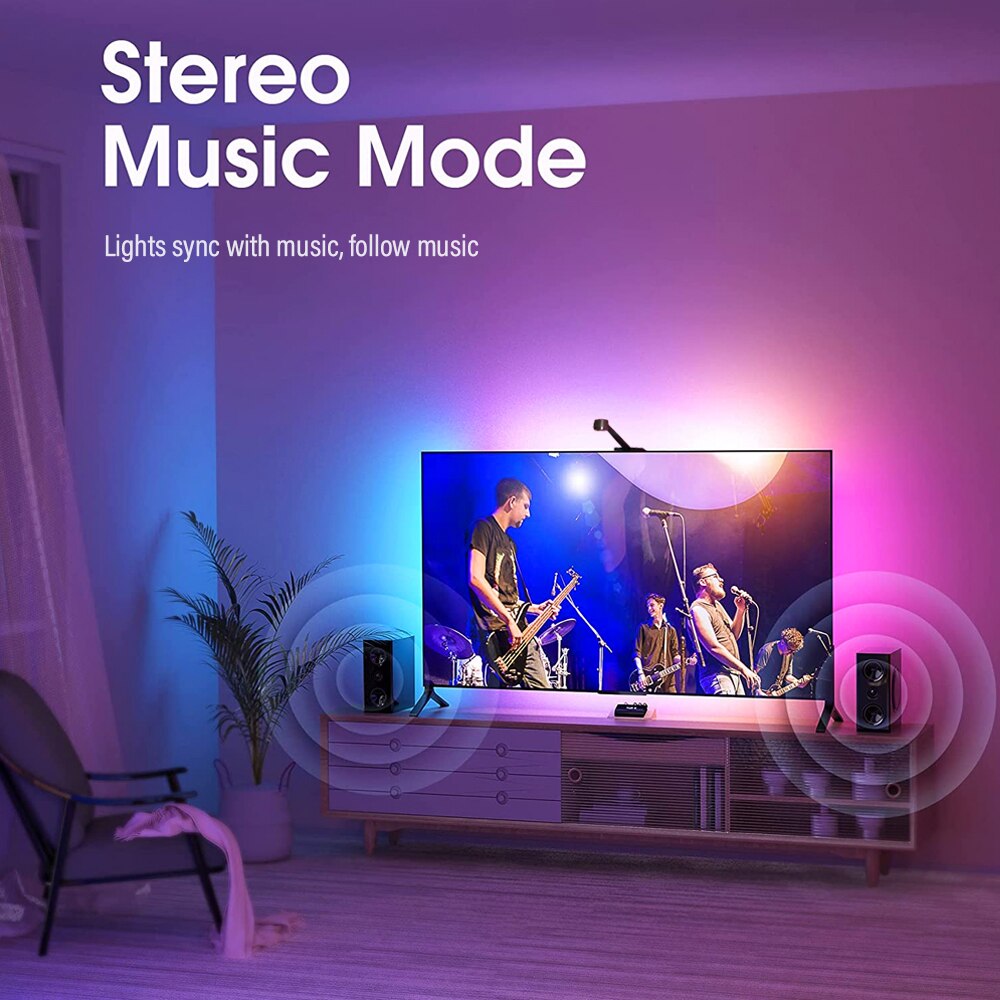 TV Backlight LED - WiFi APP Music Sync Ambient Light Strip