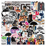 TV Show Umbrella Academy Stickers Pack | Famous Bundle Stickers | Waterproof Bundle Stickers