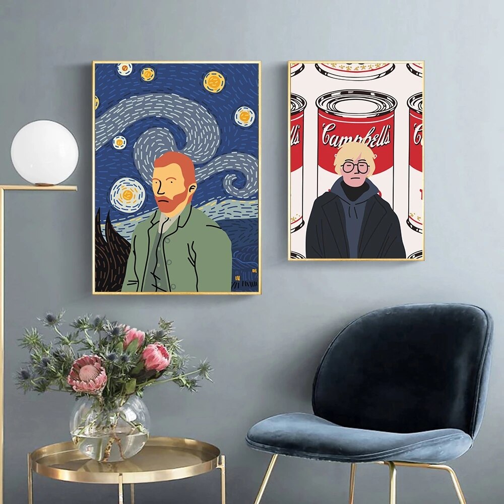 Van Gogh et Kusama Art : chefs-d'œuvre exquis