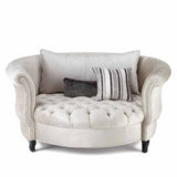 Chaise de canapé en velours : Style ergonomique combiné