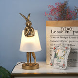 Lampe de Bureau Lapin de Bain Vintage 