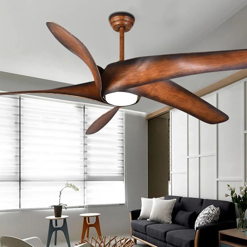 Vintage Brown Ceiling Fan 60 inch Techno Fan