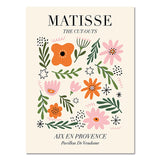 Vintage Matisse abstrait paysage toile fleur affiche toile Wall Art