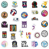 Cool Volleyball Stickers Pack | Famous Bundle Stickers | Waterproof Bundle Stickers