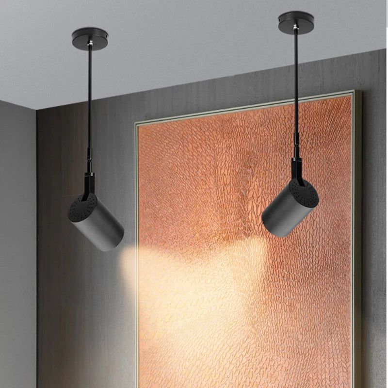 Wall Art LED-Wandleuchte mit ausziehbarem Teleskoparm und langem Arm