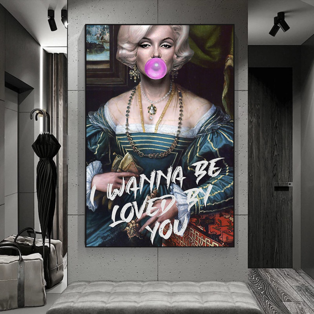 Wanna be Loved - Marilyn Poster : Exprimez votre admiration