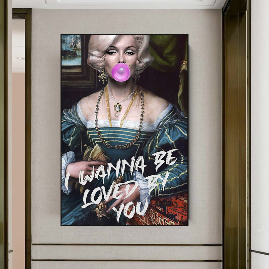 Wanna be Loved - Marilyn Poster : Exprimez votre admiration