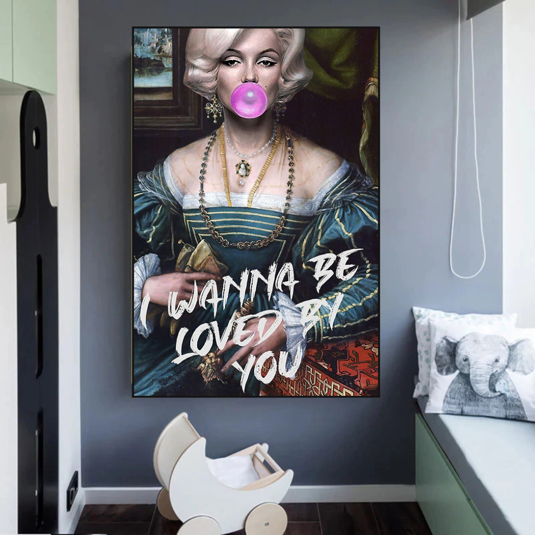 Wanna be Loved - Marilyn Poster : Exprimez votre admiration