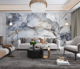 White & Black Stone: Marble Wallpaper Murals