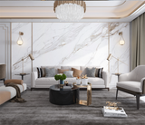 White Stone Design: Marble Wallpaper Murals