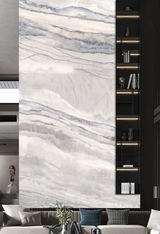 White Waves Stone - Marble Wallpaper Murals