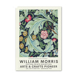 William Morris Flower Art: Timeless Floral Designs