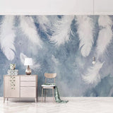 Willow Tree Mural Wallpaper – Large Leaf Design