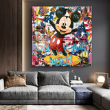 Wonderful Mickey Mouse Canvas Wall Art - High-Quality Décor