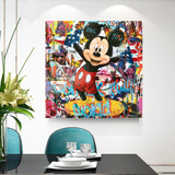 Wonderful Mickey Mouse Canvas Wall Art - High-Quality Décor