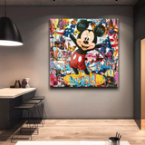 Wonderful Mickey Mouse Canvas Wall Art - High-Quality Décor