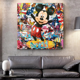 Wonderful Mickey Mouse Canvas Wall Art - High-Quality Décor