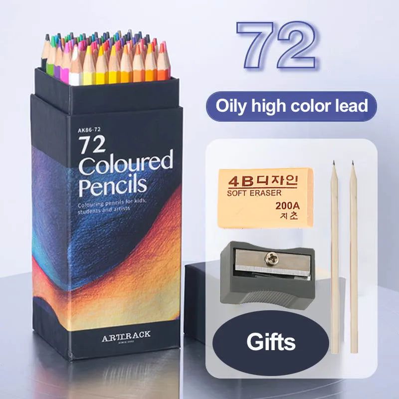 Wooden Color Pencil Set