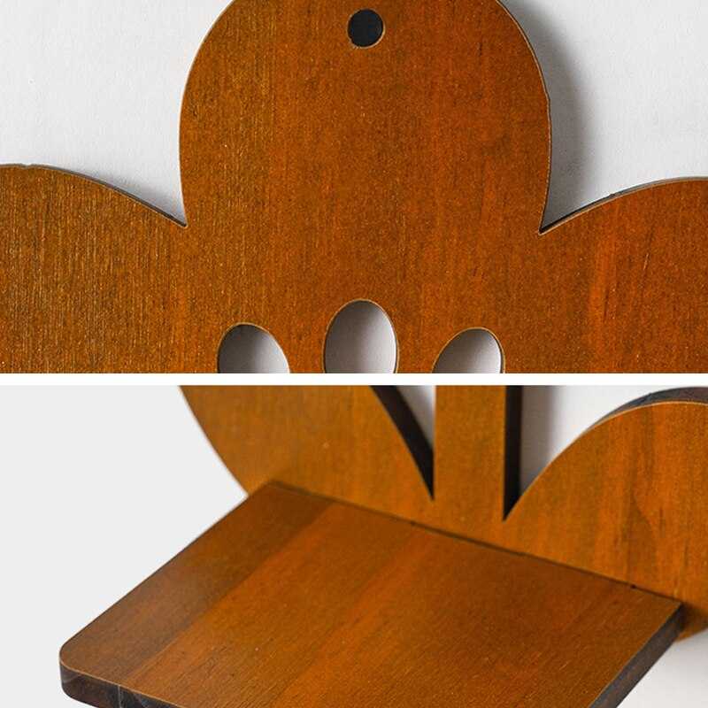 Wooden Shelf Wall Hanging | Animal Shape Shelf | Fruit Shape Shelf | Castle Shape Shelf