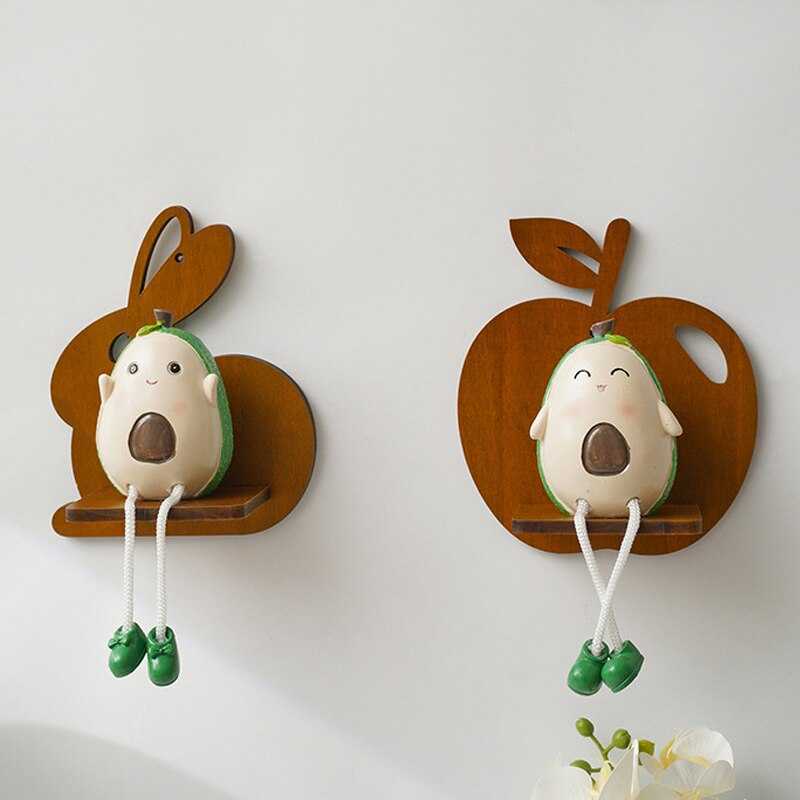 Wooden Shelf Wall Hanging | Animal Shape Shelf | Fruit Shape Shelf | Castle Shape Shelf