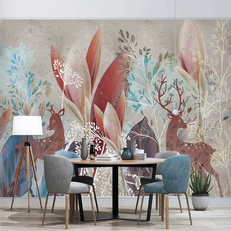 Woodland Wallpaper Mural: Create a Serene Atmosphere