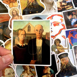 World Artist David Mona Lisa Stickers Pack Mona Lisa Stickers