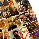 World Artist David Mona Lisa Stickers Pack Mona Lisa Stickers