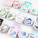 Mohamm Girl Generation Series Cute Boxed Kawaii Stickers Planner Scrapbooking Stationery Japanese Diary Stickers