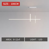 Esszimmer-Kronleuchter LED – minimalistische Streifen-Designerlampe