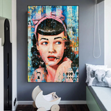 Girl Fashion Wall Art Canvas